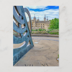 Aussicht von Tower Hill, London, Vereinigtes König Postkarte