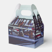 Aussicht von Valentine's, Hafen Insel Geschenkschachtel (Rückseite)