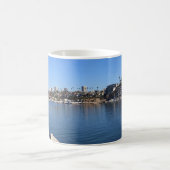 Aussicht von Wedge, Newport Beach, Kalifornien Kaffeetasse (Mittel)