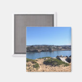 Aussicht von Wedge, Newport Beach, Kalifornien Magnet (Vorderseite/Rückseite)