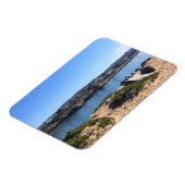 Aussicht von Wedge, Newport Beach, Kalifornien Magnet (Linke Seite)