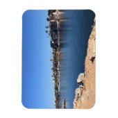 Aussicht von Wedge, Newport Beach, Kalifornien Magnet (Vertikal)