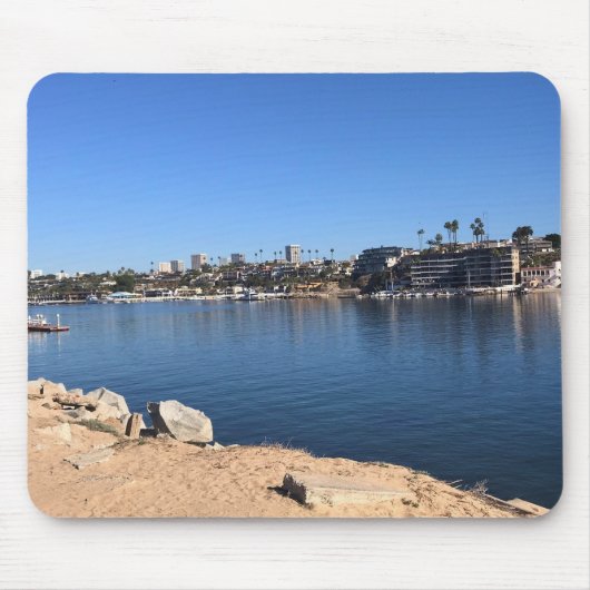 Aussicht von Wedge, Newport Beach, Kalifornien Mousepad (Vorne)