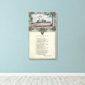 Aussichtsberg, Colorado Leinwanddruck (Insitu (Holzboden))