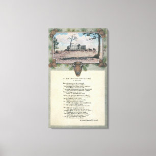 Aussichtsberg, Colorado Leinwanddruck