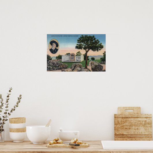 Aussichtsberg, Colorado Poster (Küche)