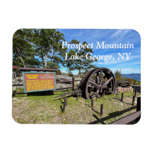 Aussichtsberg im George New Yorker See Magnet