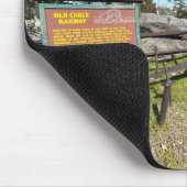 Aussichtsberg im George New Yorker See Mousepad (Ecke)