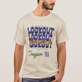 Aussichtsberg, Oregon T-Shirt (Vorderseite)
