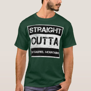 Aussichtsberg San Gabriel Nationalparkprojekt des T-Shirt