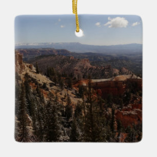 Aussichtspunkt Farview Point im Bryce Canyon Natio Keramikornament
