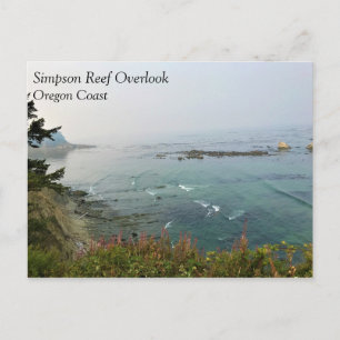 Aussichtspunkt Simpson Reef, Oregon-Küste Postkarte