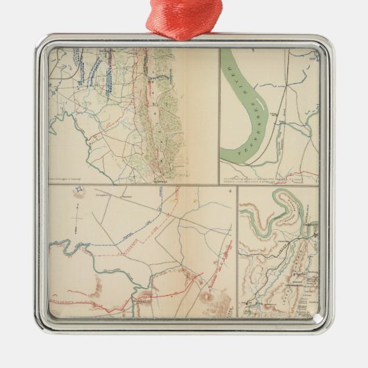 Aussichtspunkt, Tennessee Ornament Aus Metall (Vorne)