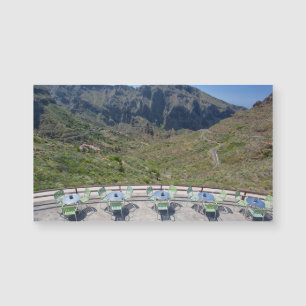 Aussichtspunkt Teno-Gebirge Magnetkarte