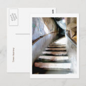 Aussichtsturm Treppe Postkarte (Vorne/Hinten)
