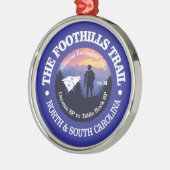Aussichtsweg (rd2) ornament aus metall (Links)
