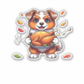 Aussie 178 Erntedank Oversized T - Shirt.png Aufkleber (Vorderseite)