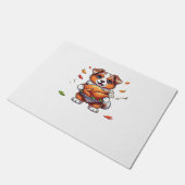 Aussie 178 Erntedank Oversized T - Shirt.png Fußmatte (Schrägansicht)