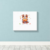 Aussie 178 Erntedank Oversized T - Shirt.png Leinwanddruck (Insitu (Holzboden))