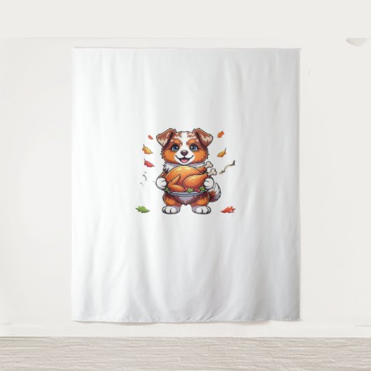 Aussie 178 Erntedank Oversized T - Shirt.png Wandteppich (Vorderseite)