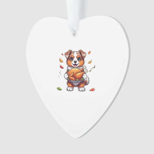 Aussie 178 Thanksgiving Oversized T-Shirt.png Ornament (Vorderseite)