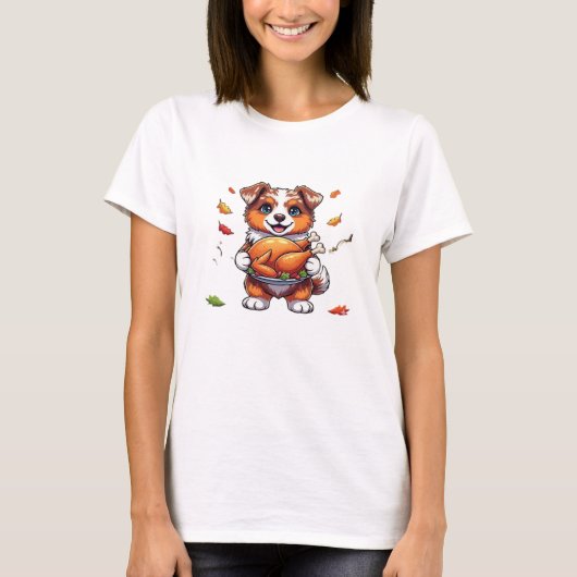 Aussie 178 Thanksgiving Oversized T-Shirt.png T-Shirt (Vorderseite)