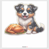 Aussie 180 Thanksgiving Classic T-Shirt.png Aufkleber (Blatt)