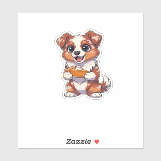 Aussie 182 Erntedank Oversized T - Shirt.png Aufkleber (Blatt)