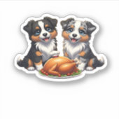 Aussie 184 Erntedank Classic T - Shirt.png Aufkleber (Vorderseite)