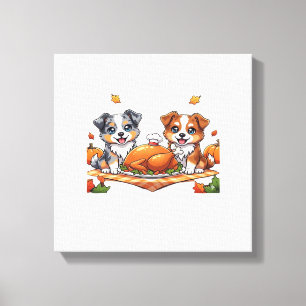 Aussie 184 Thanksgiving Oversized T-Shirt.png Leinwanddruck