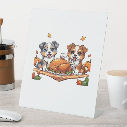 Aussie 184 Thanksgiving Oversized T-Shirt.png Sockelschild (In Situ)