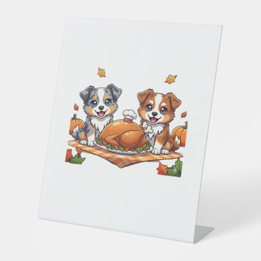 Aussie 184 Thanksgiving Oversized T-Shirt.png Sockelschild (Vorderseite)