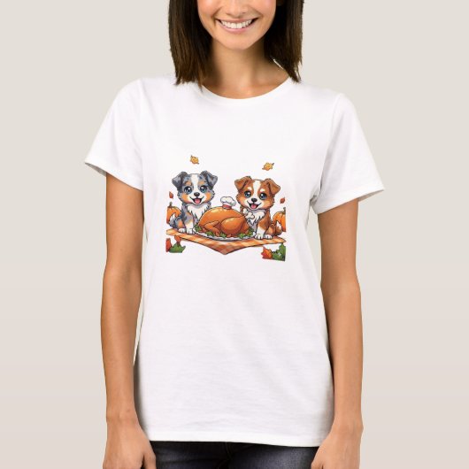 Aussie 184 Thanksgiving Oversized T-Shirt.png T-Shirt (Vorderseite)