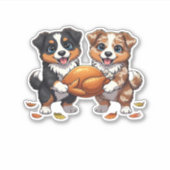 Aussie 186 Erntedank Classic T - Shirt.png Aufkleber (Vorderseite)