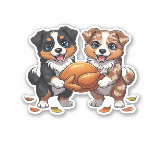 Aussie 186 Erntedank Classic T - Shirt.png Aufkleber (Vorderseite)