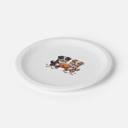 Aussie 186 Erntedank Classic T - Shirt.png Pappteller (Schrägansicht)