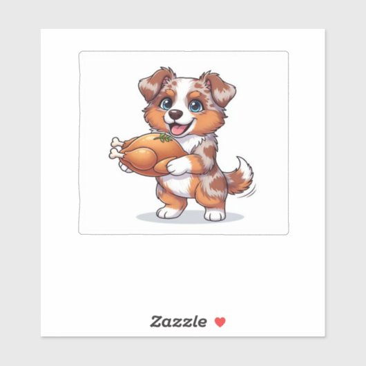 Aussie 187 Erntedank Classic T - Shirt.png Aufkleber (Blatt)