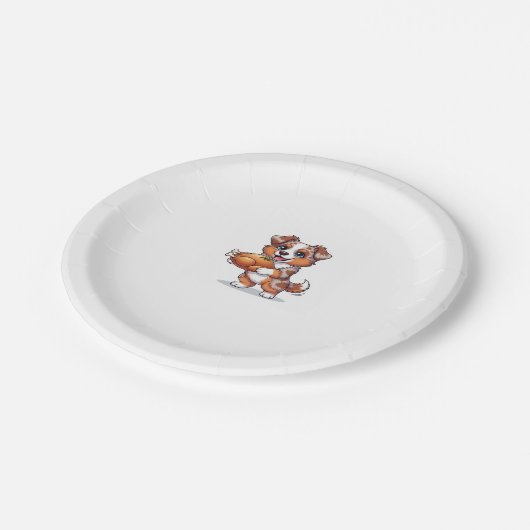 Aussie 187 Erntedank Classic T - Shirt.png Pappteller (Schrägansicht)