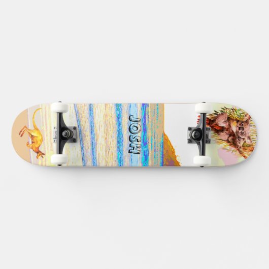 Aussie Animals Surfside Skateboard (Horizontal)
