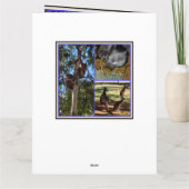 Aussie Annals Foto Collage, Karte (Rückseite)