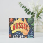Aussie Apples - Not Postkarte (Stehend Vorderseite)