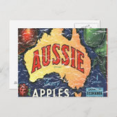 Aussie Apples - Not Postkarte (Vorne/Hinten)