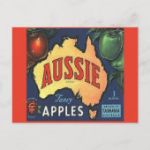 Aussie Apples Postkarte (Vorderseite)