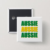 Aussie Aussie Aussie Button (Vorne & Hinten)