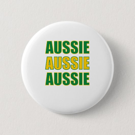 Aussie Aussie Aussie Button (Vorderseite)