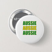 Aussie Aussie Aussie Button (Vorne & Hinten)