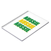 Aussie Aussie Aussie Notizblock (Linke Seite)