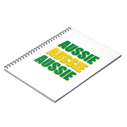 Aussie Aussie Aussie Notizblock (Linke Seite)
