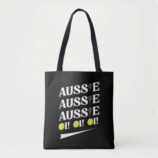 Aussie Aussie Aussie Tennis Tasche (Vorderseite)