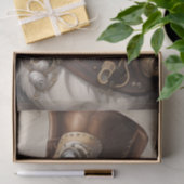 Aussie Aviator: Steampunk Shepherd Decoupage Seidenpapier (Geschenk)